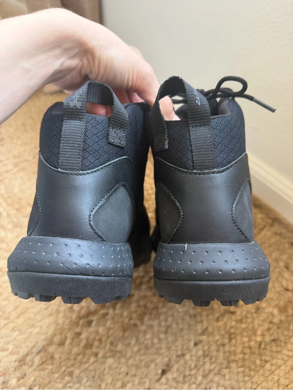 UNDER ARMOUR Micro G Valsetz Tactical Black Lace Up Mid Boots
